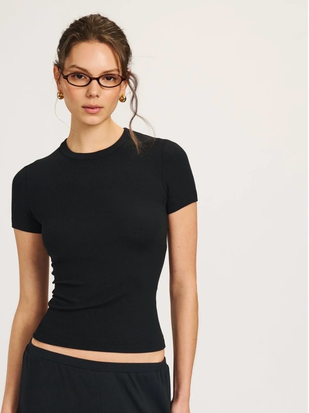 NWT THEORY
Tiny Tee 2 Compact Rib Top